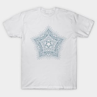 Blue mandala T-Shirt